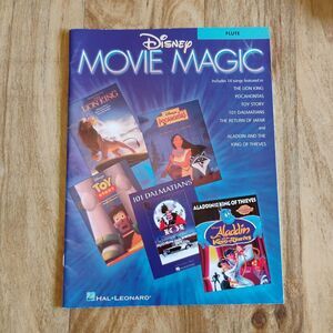 Disney Movie Magic Flute Instrumental Solos Sheet Music Book